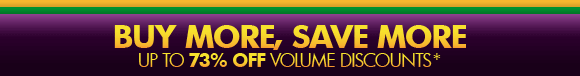 Save up to 73%* on select Zazzle products when you buy in bulk!
