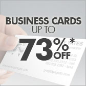 Save up to 73% on custom business cards when you buy in bulk.