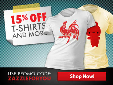 15% Off T-Shirts and More