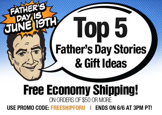 Top 5 Father's Day Gifts and Free Shipping on $50+