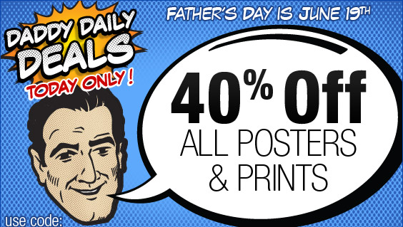 40% Off Posters - One Day Only!