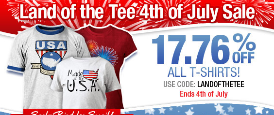 Email Early Bird - 17.76% Off T-Shirts!