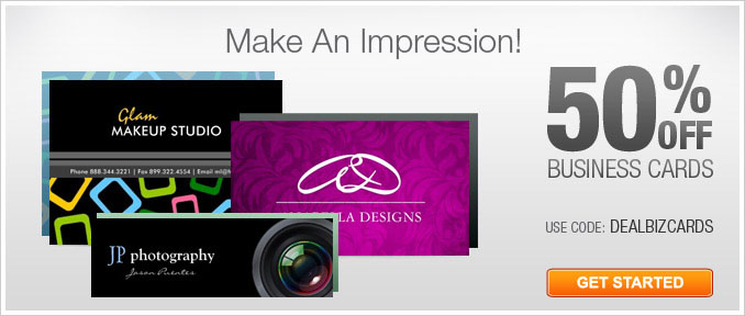 50% off Business Cards! 2 Days Only!