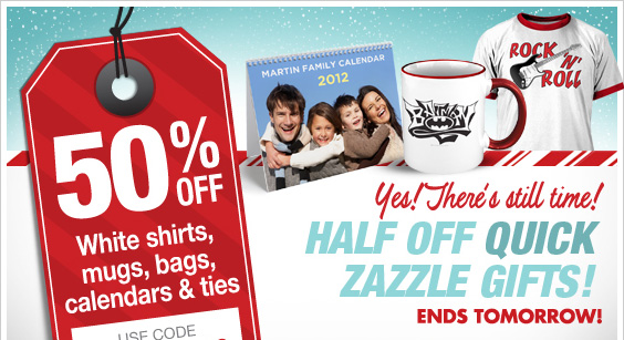 50% off great last minute gifts!