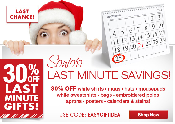 30% Off 10 Last Minute Gifts!
