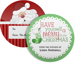 50% Off Holiday Gift Tag Stickers