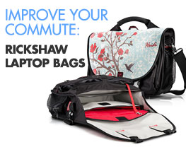 Improve Your Commute: Rickshaw Laptop Bags