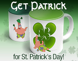 Get Patrick for St. Patrick's Day!