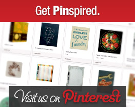 Get Pinspired. Visit us on Pinterest