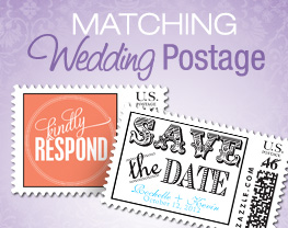 Matching Wedding Postage
