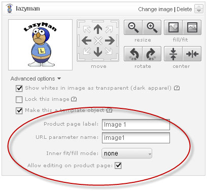 Make this a template object details screenshot