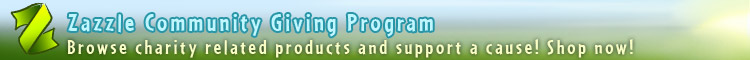 Promote Zazzle Community Giving Program - XLarge Badge