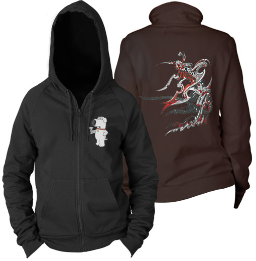 custom embroidery jackets and hoodies picture