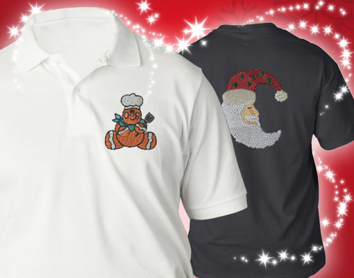 custom embroidery shirts and polos picture
