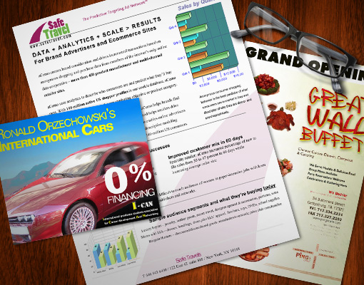 custom flyers