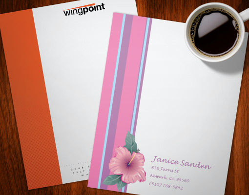 custom letterhead