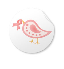 Breast Cancer Stickers