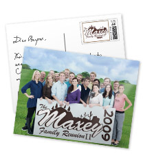 Family Reunion Postcards