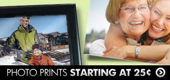 Photo Prints Starting at 25 Cents