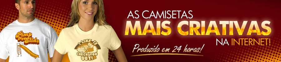 As Melhores Camisetas na Internet