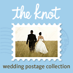 the knot wedding postage