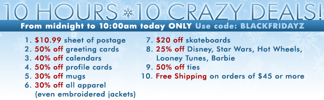 Black Friday Sale in Zazzle