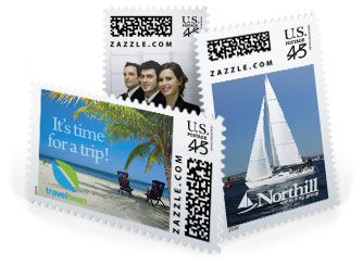 Real U.S. Custom Postage