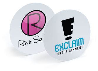 Marketing Materials Round Stickers