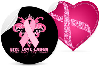 Breast Cancer Stickers