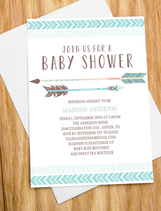 Browse the Stylish Baby Shower Invitations Collection and personalize 
