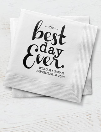 Wedding Paper Napkins