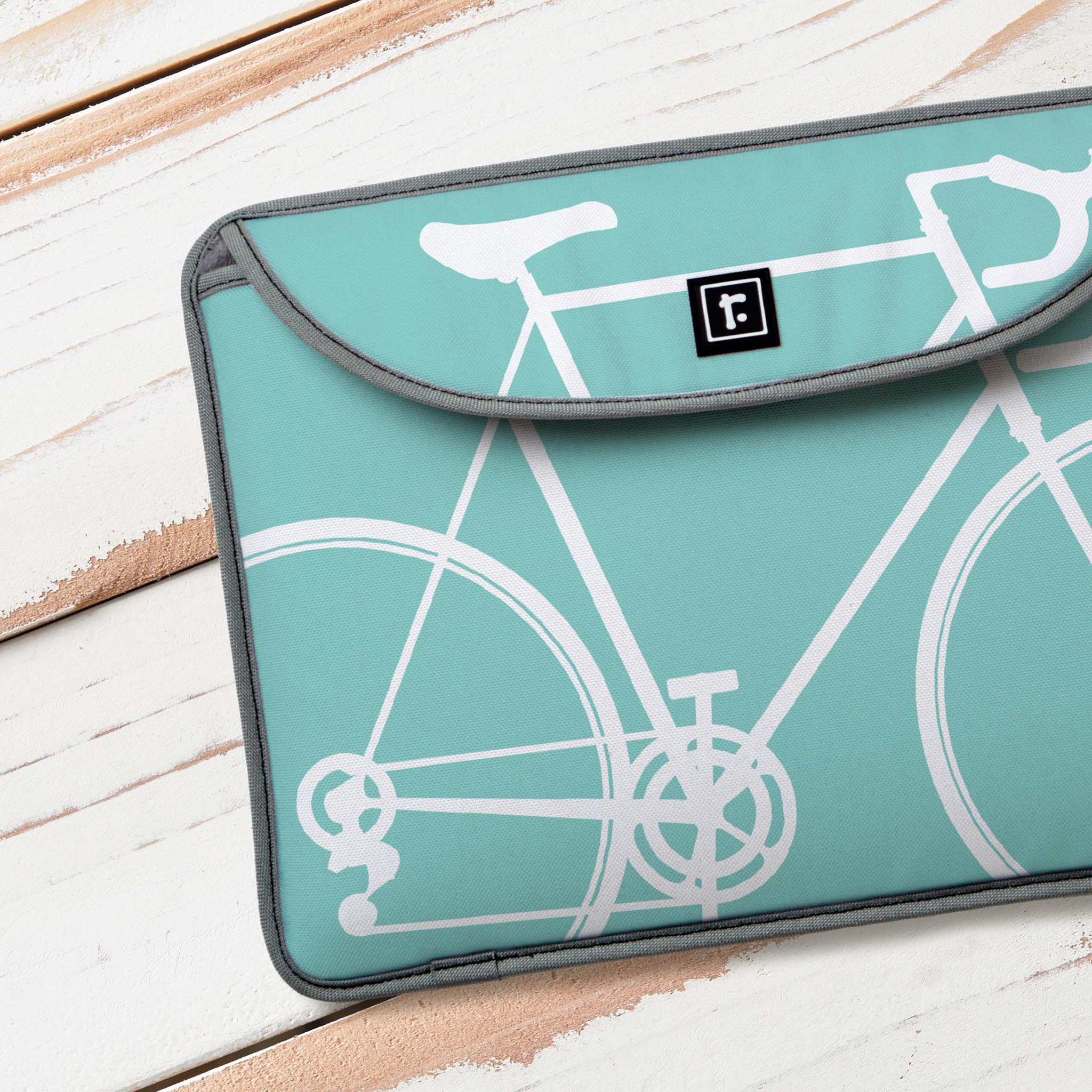 Blue Bike design Macbook Pro 15" Laptop Case Sleeve For MacBooks