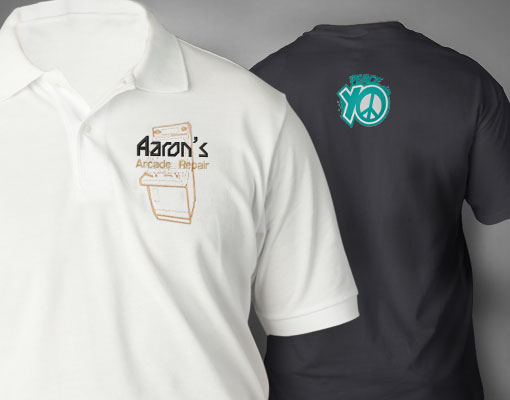 Embroidered Polo Shirts : Company Clothing Workwear Logo Apparel