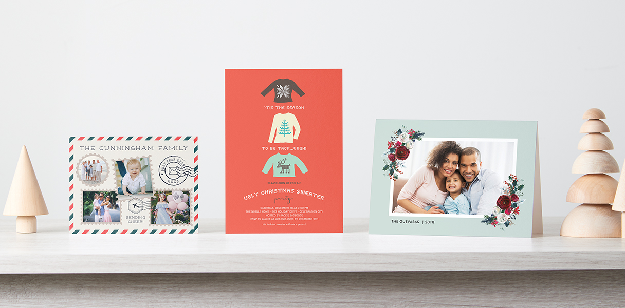 Shop thousands of christmas card designs, made-to-order with love.