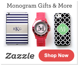 Shop Monogram Gifts & More at Zazzle