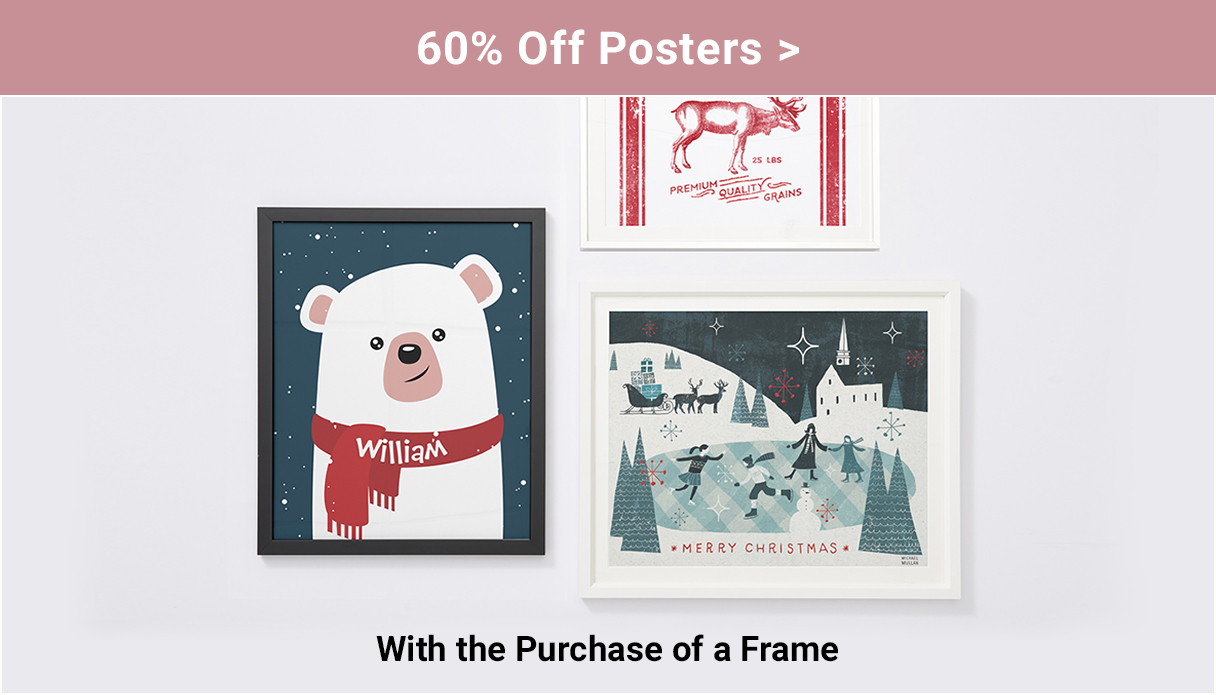 60% Off Posters