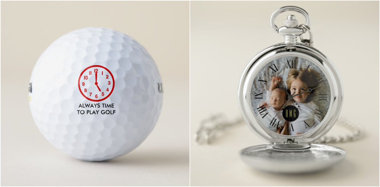 Golf Balls, Pocket Watches and More