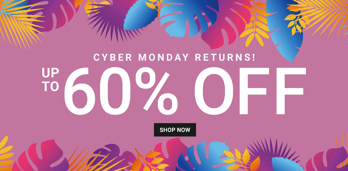 Cyber Week Sale - Up To 60% Off