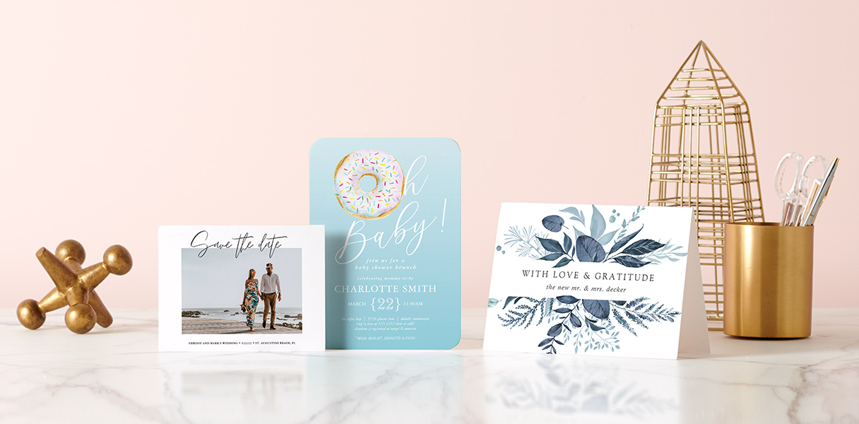 50% Off Greeting Cards, Foil Cards, Invites & Postcards
