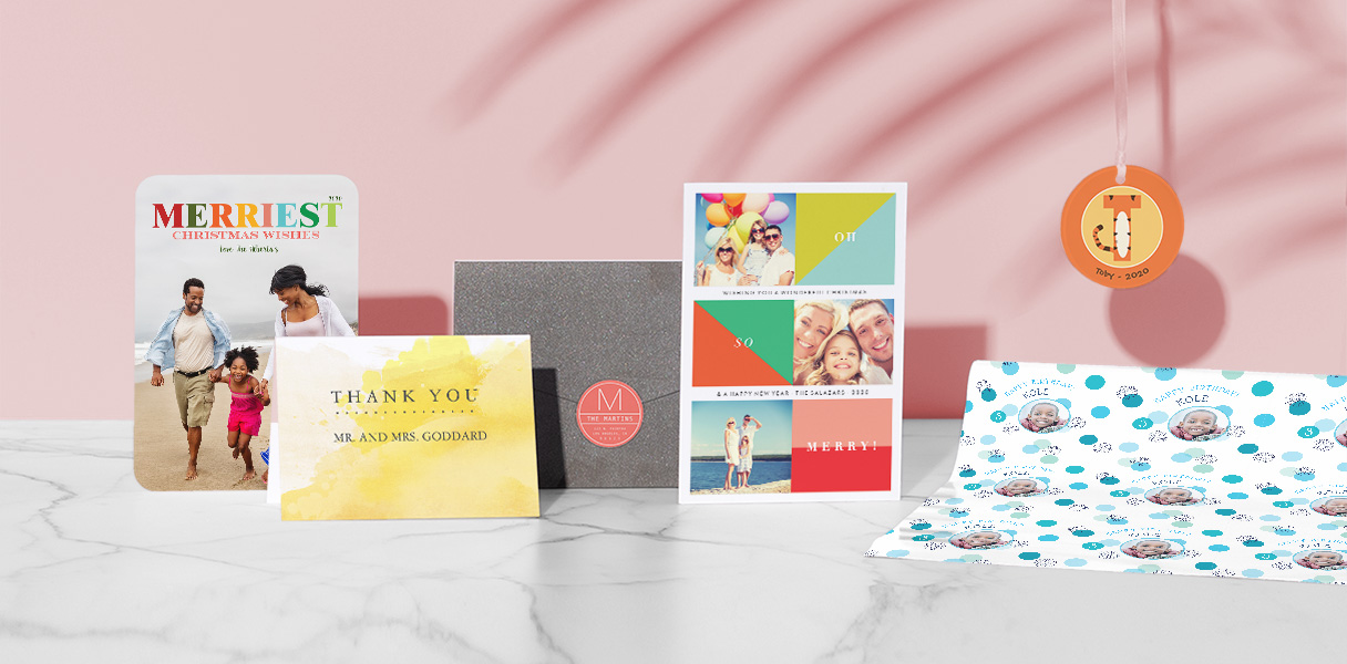 Up to 50% Off Cards, Invitations, Wrapping Paper, Ornaments & More