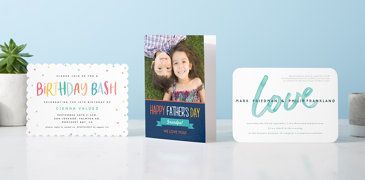 50% Off Cards & Invitations