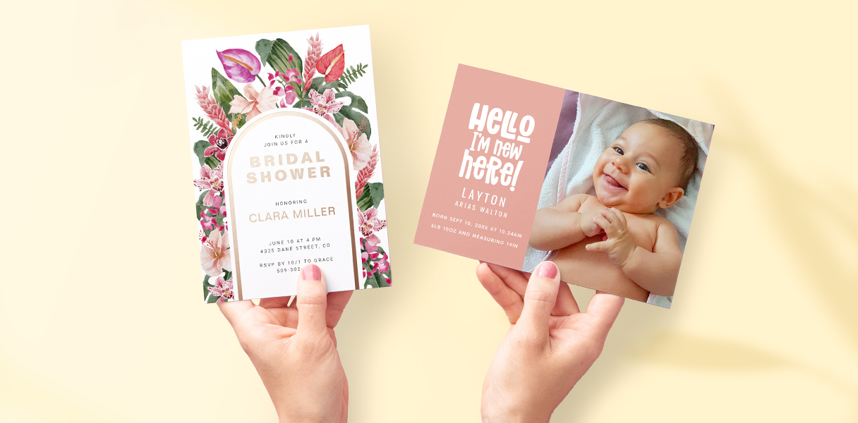 Shop 50% Off Cards and Invites