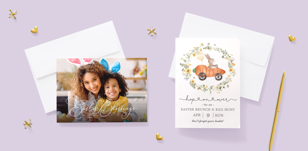50% Off Easter Cards & Invites!