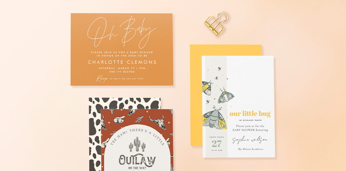 Save Up to 50% On Cards & Invites