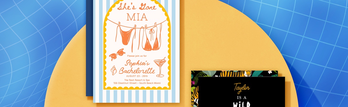 Assorted invitations