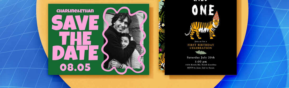 Assorted invitations