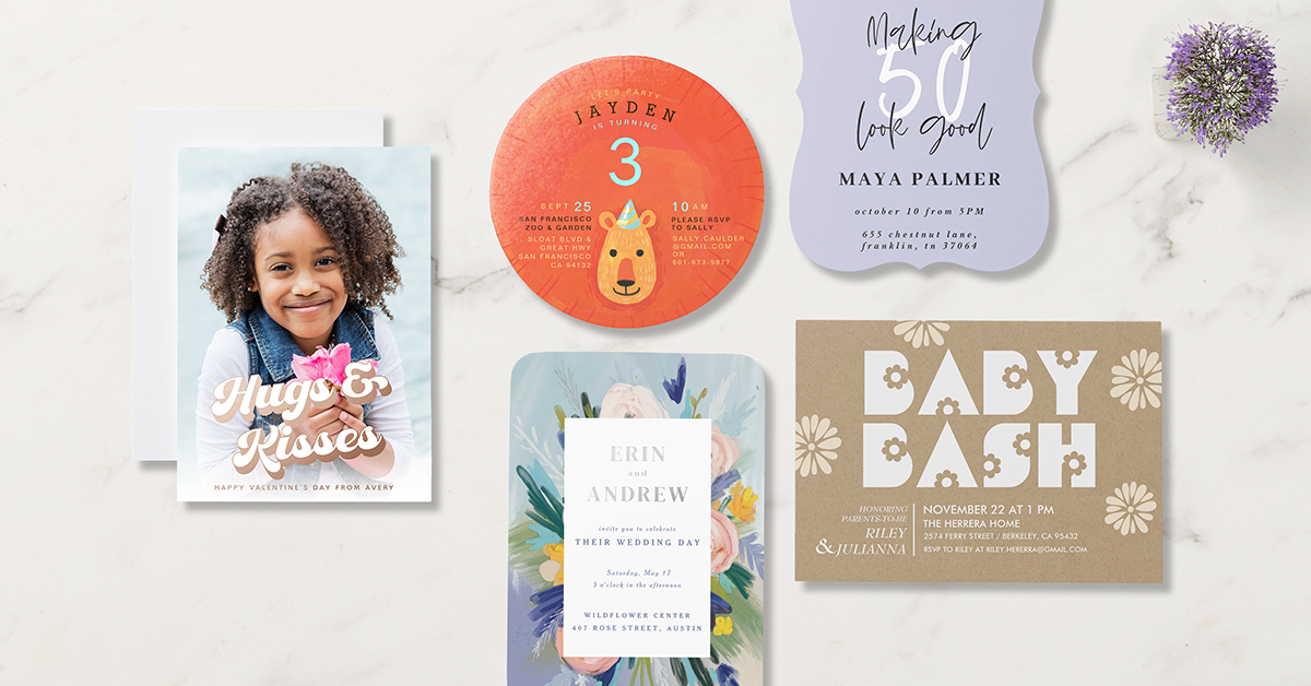 Up to 50% Off Invites