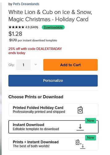 Pricing as Shown on Product Page
