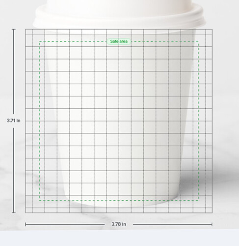 cup template