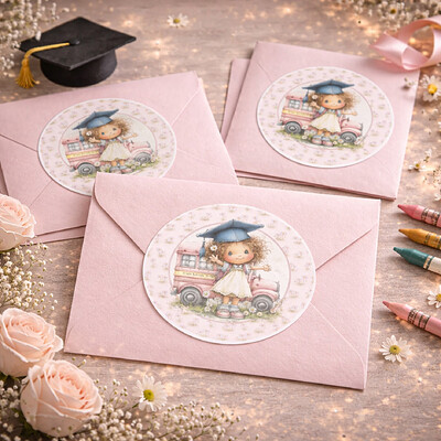 Kindergarten Graduation Stickers